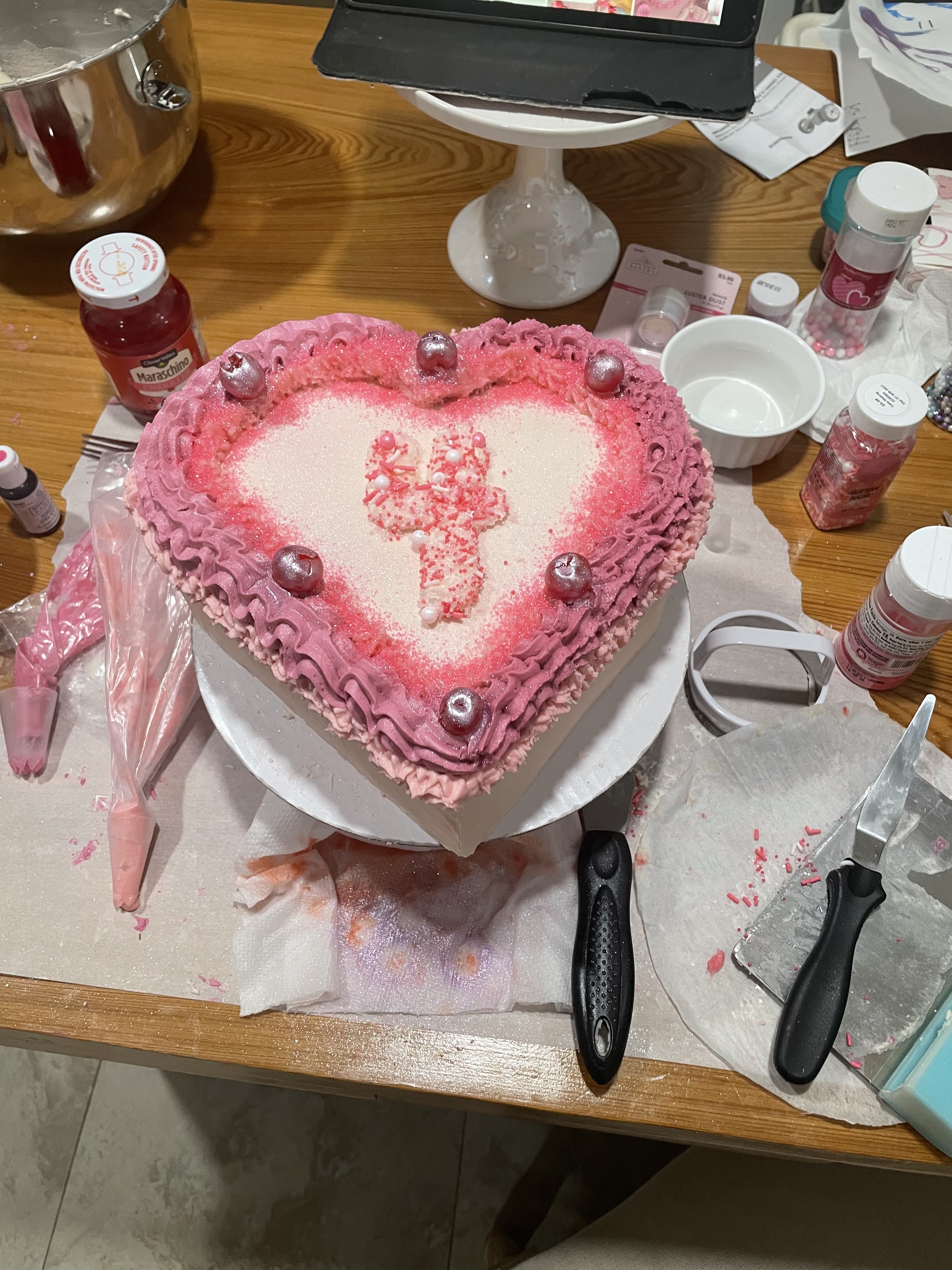 Birthday Cake - Heart 4