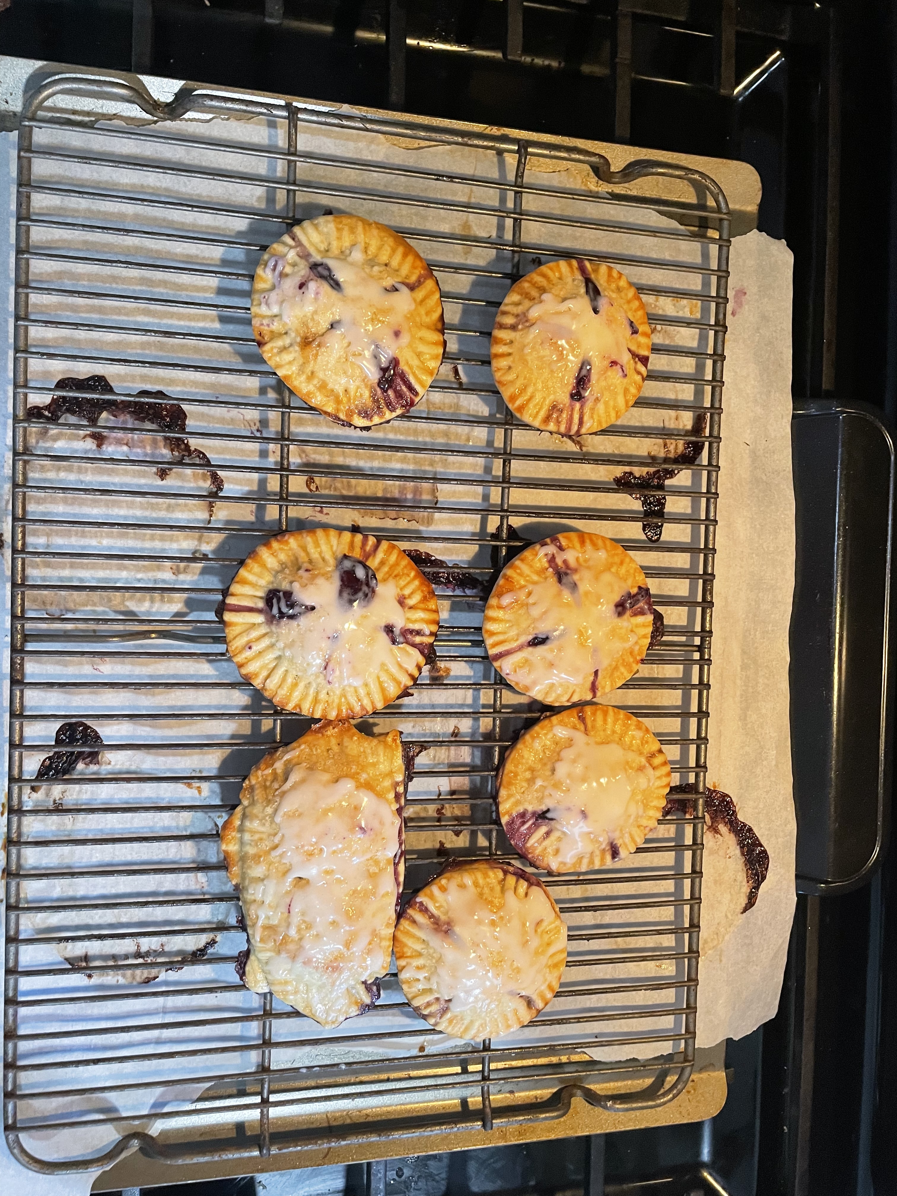 Blueberry Pies Poptarts